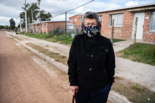 Entrega de viviendas en el barrio Cauceglia