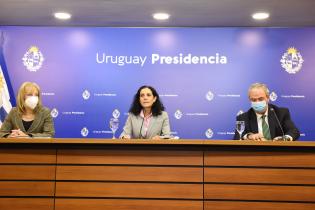 Conferencia de prensa en Torre Ejecutiva