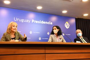 Conferencia de prensa en Torre Ejecutiva