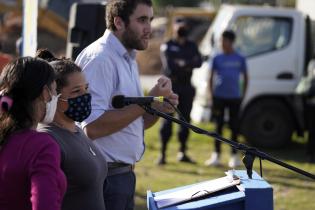 Entrega de viviendas en barrio La Boyada