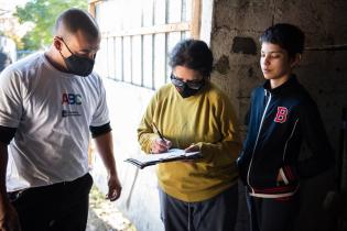 Entrega de alimentos a Red de ollas populares en el marco del Plan ABC