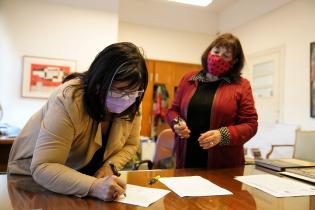  Firma de convenio «La Cultura va por barrios»