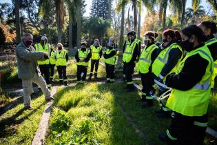 Trabajos en Jardín Botánico en el marco del Programa ABC Oportunidad Trabajo