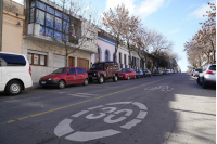 Bicicircuito Montevideo. Calle San Salvador