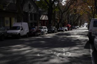 Bicicircuito Montevideo. Calle Tristán Narvaja Bicicircuito Montevideo. Calle Tristán Narvaja