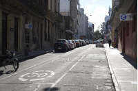 Bicicircuito Montevideo. Calle Alzáibar