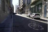 Bicicircuito Montevideo. Calle Juan C. Gómez