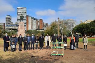 Plantación del ceibo en Buenos Aires