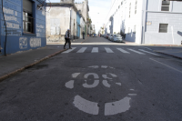 Bicicircuito Montevideo. Calle 25 de mayo
