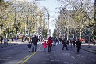 Paseo peatonal en Av. 18 de Julio Paseo peatonal en Av. 18 de Julio