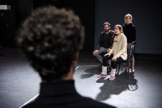 Ensayo de “Nociones básicas para la construcción de puentes” de la Comedia Nacional Ensayo de “Nociones básicas para la construcción de puentes” de la Comedia Nacional