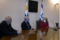 Visita del embajador de Israel y el gerente general del Parque Dalton de Israel
