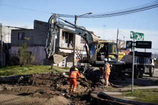 Reparación de la calle Etiopía en el marco del Plan ABC