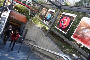 Inauguración de exposición en Centro de Exposiciones SUBTE