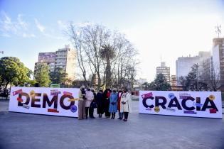 Lanzamiento de campaña Democracia Paritaria Lanzamiento de la campaña Democracia Paritaria