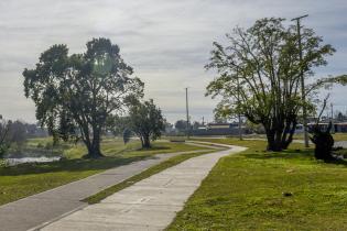 Bicicircuito Montevideo. Bicisenda Parque lineal Arroyo Miguelete