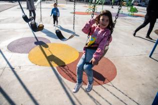 Inauguración de la plaza Juan Pablo Laguna