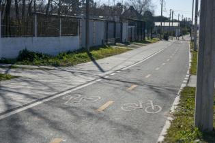 Bicicircuito Montevideo. Bicisenda Av. Cibils