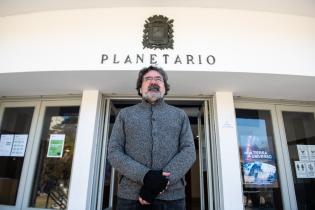 Director del Planetario de  Montevideo Agrim. Germán Barbato Óscar Méndez