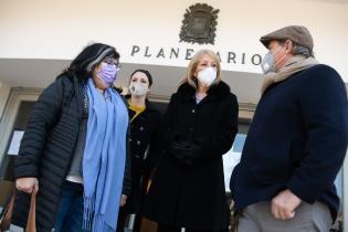 Intendenta Carolina Cosse participa de la reinauguración del Planetario de Montevideo