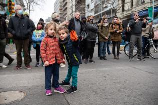 Día de la Niñez en Paseo peatonal Av. 18 de Julio