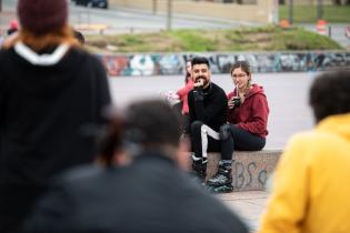 Espectáculo musical en el marco del programa “La cultura va por barrios” en el Parque Rodó