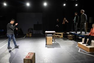 Ensayo de Euforia de los Derrotados en el Teatro Solís, 3 de setiembre de 2021 Ensayo de Euforia de los Derrotados en el Teatro Solís, 3 de setiembre de 2021
