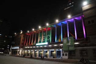  Iluminación de la Intendencia de Montevideo por Mes de la Diversidad