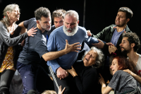 Ensayo de Euforia de los Derrotados en el Teatro Solís, 8 de setiembre de 2021