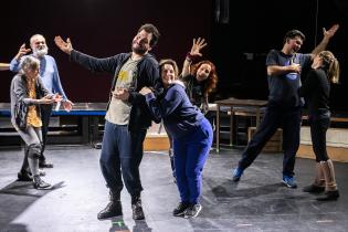 Ensayo de Euforia de los Derrotados en el Teatro Solís, 8 de setiembre de 2021 Ensayo de Euforia de los Derrotados en el Teatro Solís, 8 de setiembre de 2021