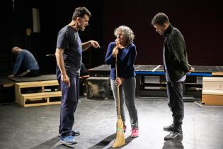 Ensayo de Euforia de los Derrotados en el Teatro Solís, 8 de setiembre de 2021 Ensayo de Euforia de los Derrotados en el Teatro Solís, 8 de setiembre de 2021