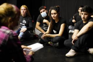 Ensayo abierto de Murga Joven en la Sala Lazaroff 