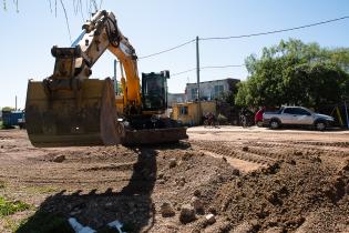 Asfaltado en barrio Las Cabañitas Asfaltado en barrio Las Cabañitas