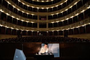 Previa del ensayo general de Euforia de los derrotados en el Teatro Solís, 23 de setiembre de 2021 Previa del ensayo general de Euforia de los derrotados en el Teatro Solís, 23 de setiembre de 2021