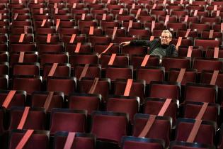 Previa del ensayo general de Euforia de los derrotados en el Teatro Solís, 23 de setiembre de 2021