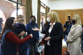 Intendenta de Montevideo Carolina Cosse participa del encuentro FOSVOC