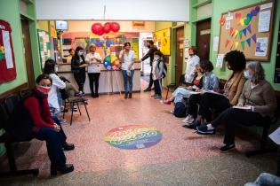 Actividad en policlínica de La Teja en el marco del Mes de la Diversidad