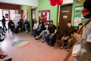 Actividad en policlínica de La Teja en el marco del Mes de la Diversidad Actividad en policlínica de La Teja en el marco del Mes de la Diversidad
