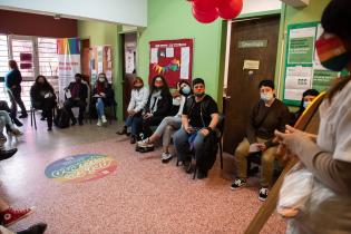 Actividad en policlínica de La Teja en el marco del Mes de la Diversidad