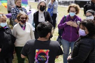Intervención de Comuna Mujer 17 en la Terminal de Ómnibus del Cerro Intervención de Comuna Mujer 17 en la Terminal de Ómnibus del Cerro