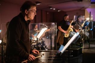 Banda Sinfónica de Montevideo durante un ensayo general de Euforia de los derrotados, 30 de setiembre de 2021 Banda Sinfónica de Montevideo durante un ensayo general de Euforia de los derrotados, 30 de setiembre de 2021