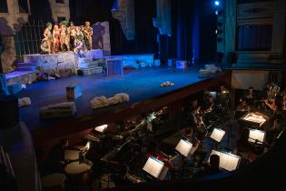 Ensayo general de Euforia de los derrotados en el Teatro Solís, 1 de octubre de 2021 Ensayo general de Euforia de los derrotados en el Teatro Solís, 1 de octubre de 2021