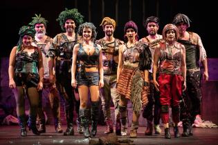 Ensayo general de Euforia de los derrotados en el Teatro Solís, 1 de octubre de 2021 Ensayo general de Euforia de los derrotados en el Teatro Solís, 1 de octubre de 2021
