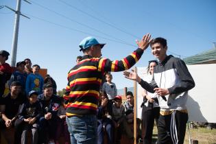 Encuentro de freestyle en el Municipio E