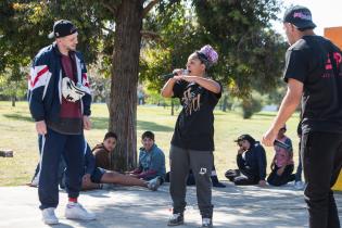 Encuentro de freestyle en el Municipio E