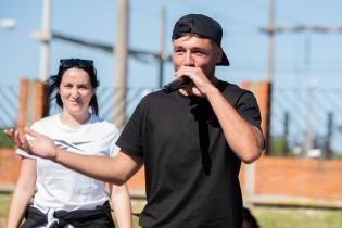 Encuentro de freestyle en el Municipio E