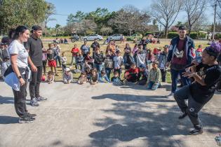 Encuentro de freestyle en el Municipio E