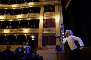 Lanzamiento de Movida Joven 2021, en el Teatro Solís