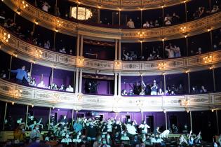 Lanzamiento de Movida Joven 2021, en el Teatro Solís