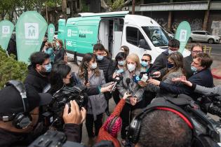 Lanzamiento de policlínica móvil en el marco del Plan ABC